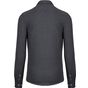 Kariban Chemise Jacquard manches longues jacquard_dark_grey