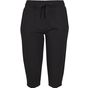 Build Your Brand Ladies Terry 3/4 Jogging Pants black