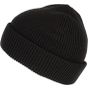K-up Bonnet côtelé à double revers black