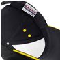 Beechfield Casquette Ultimate 5 panneaux à visière sandwich black/yellow