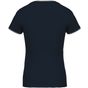 kariban T-shirt maille piquée col V femme navy/light_grey/white