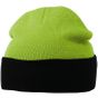 Myrtle Beach Knitted Cap lime_green/black