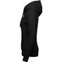 Kariban Sweat-shirt à capuche écoresponsable à fermeture zippée femme black
