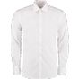 Kustom Kit Slim Fit Business Shirt Long Sleeve White