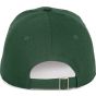 K-up Casquette en coton et polyester recyclés K-loop tracking-  6 panneaux forest_green