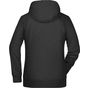 James&Nicholson Ladies´ Hoody black_heather