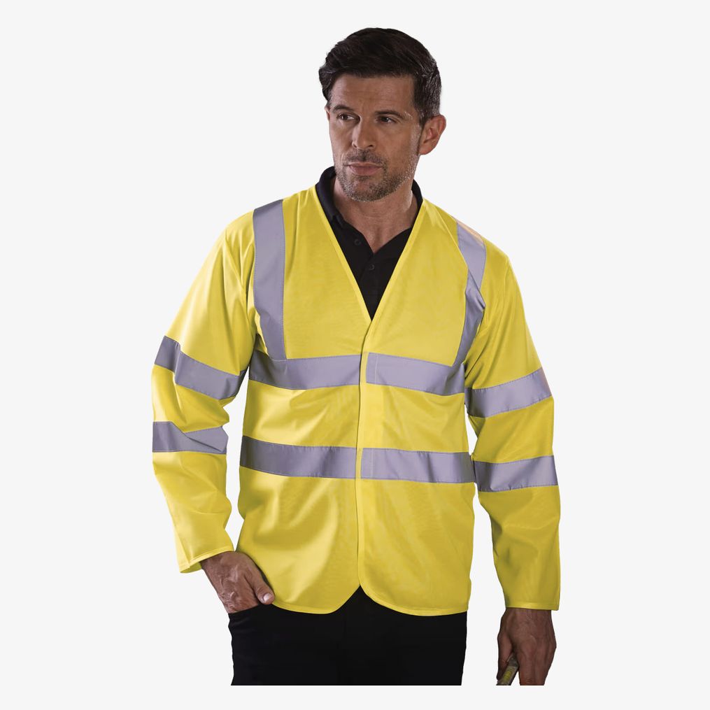 Gilet hi-vis à manches longues yoko