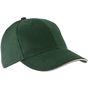 K-up Orlando - Casquette 6 panneaux forest_green/beige