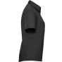 Russell Chemise en Popeline Polyester/Coton classique courtes allongées Femme black