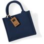Westford Mill Sac cadeau en jute mini navy/navy