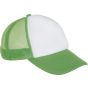 K-up Casquette trucker - 5 Panneaux white/green_flash