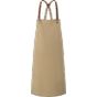 karlowsky Bib apron green-generation pebble_beige