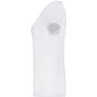 fruit of the loom Valueweight V-Neck T Lady-Fit blanc