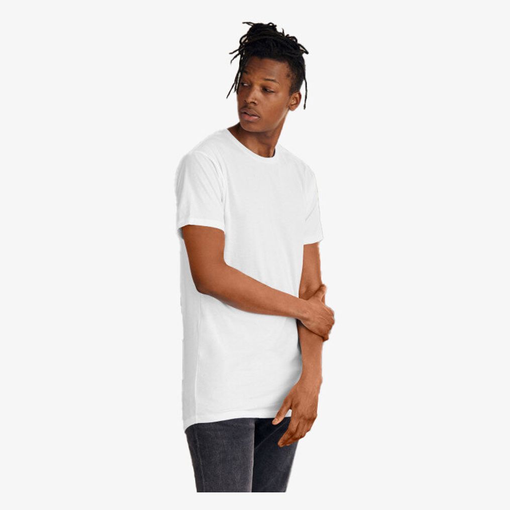 Men's long body urban tee Bella