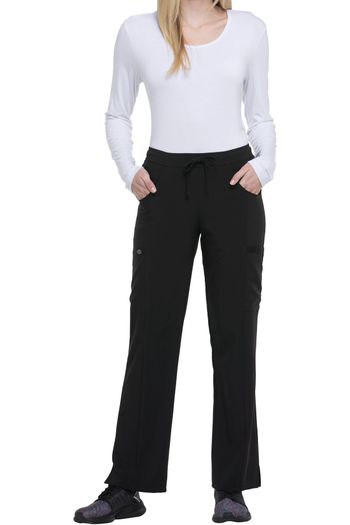 Image produit Pantalon à taille moyenne à cordon femme
