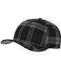 flexfit Tartan Plaid Cap black/grey