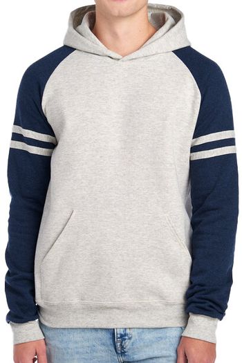 Image produit Nublend® varsity colour-block hooded sweatshirt