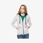 Kariban sweat-shirt zippé capuche contrastée femme