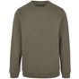 Build Your Brand Basic Basic Crewneck olive