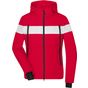 James&Nicholson Ladies´ Wintersport Jacket light_red/white/black