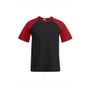 Promodoro Men´s Raglan T black/red