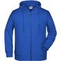 James&Nicholson Men´s Zip-Hoody royal_heather
