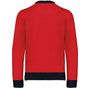 kariban Pullover col rond de Noël enfant cherry_red