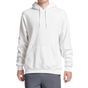 Jerzees Eco® premium blend hooded sweatshirt white