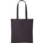Nutshell Sac de courses en coton avec anses longues storm_dark_grey