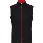 WK Designed To Work Gilet Day To Day homme black/red