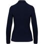 kariban Polo manches longues femme navy