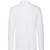 fruit of the loom Premium Long Sleeve Polo blanc