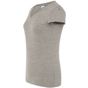 JHK Regular lady comfort v-neck grey_melange