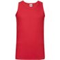 fruit of the loom Valueweight Athletic Vest rouge