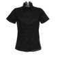 kustom kit Promotional Oxford Blouse black