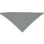 Babybugz Bandana bib white/heather_grey_melange