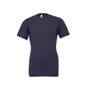 Bella Unisex heather cvc short sleeve tee heather_midnight_navy