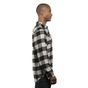 Burnside Woven Plaid Flannel Shirt black_check