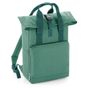 Bagbase Sac à dos avec rabat enroulable et double anses sage_green