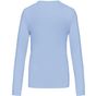 Kariban T-shirt col V manches longues femme sky_blue