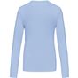 kariban T-shirt col V manches longues femme sky_blue