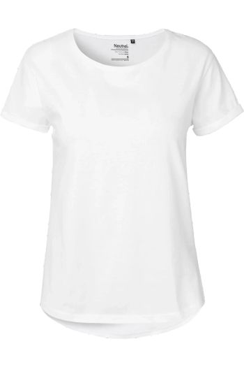 Ladies Roll Up Sleeve T-Shirt