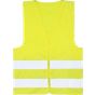 Korntex Safety Vest in mini vacuum packaging “Bottrop” Signal yellow