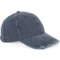 K-up Casquette vintage effet déchiré - 6 panneaux washed_navy