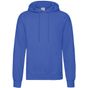 fruit of the loom Classic Hooded Sweat royal_blue