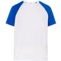 JHK Sport contrast man white/royal_blue