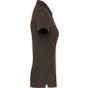 WK Designed To Work Polo manches courtes femme chocolate