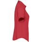 fruit of the loom Short Sleeve Poplin Shirt Lady-Fit rouge