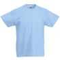 fruit of the loom Original T Kids sky_blue