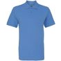 Asquith & Fox Men's Polo cornflower